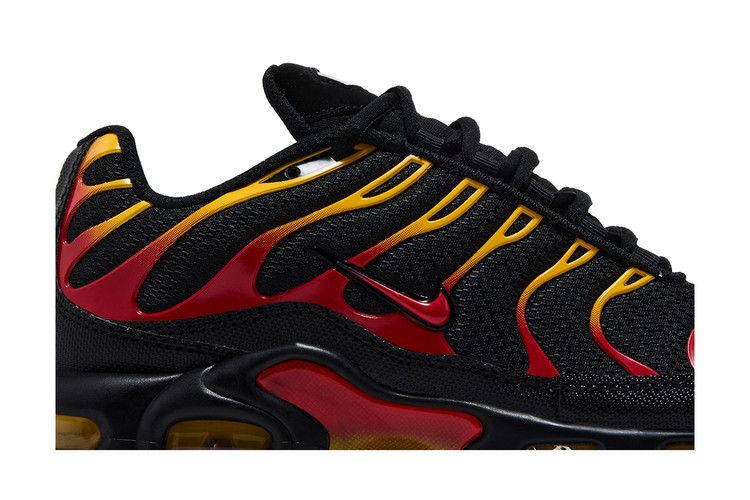 Nike Air Max Plus Black University Gold Red - Nike Sneaker, Detailansicht 4