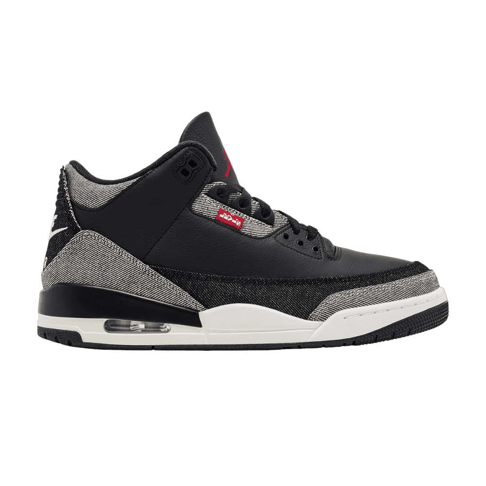 Levis x Air Jordan 3 Retro SP Black Denim - Air Jordan Sneaker