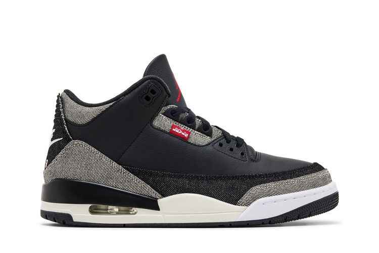 Levis x Air Jordan 3 Retro SP Black Denim - Air Jordan Sneaker