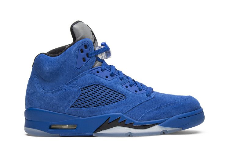 Air Jordan 5 Retro Blue Suede