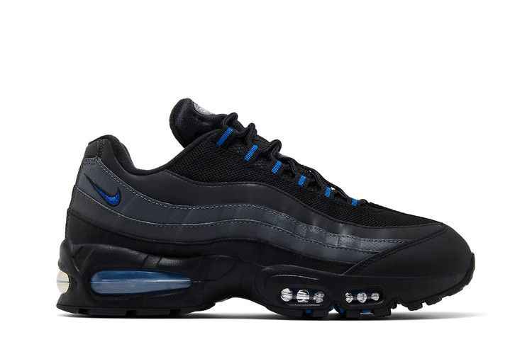 Nike Air Max 95 Big Bubble - Black Game Royal - Nike Sneaker, Detailansicht 3