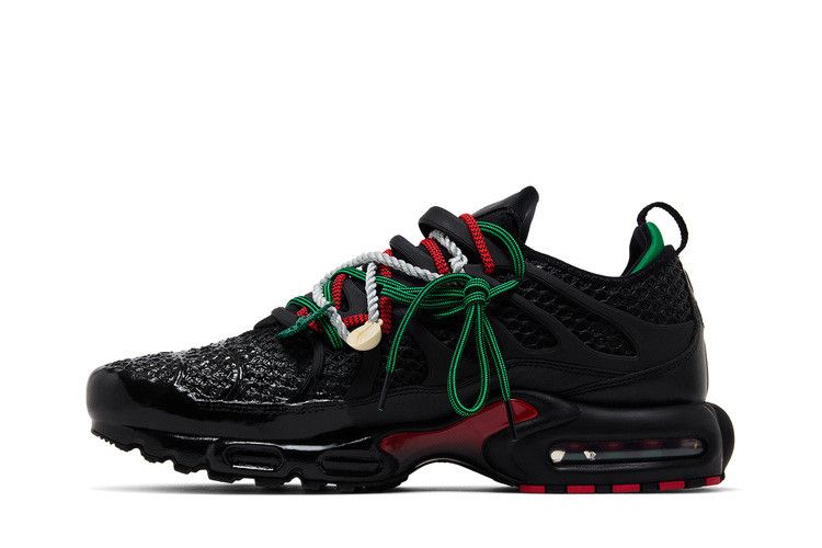 Homecoming x Nike Air Max Plus Black University Red Court Green - Nike Sneaker, Detailansicht 5