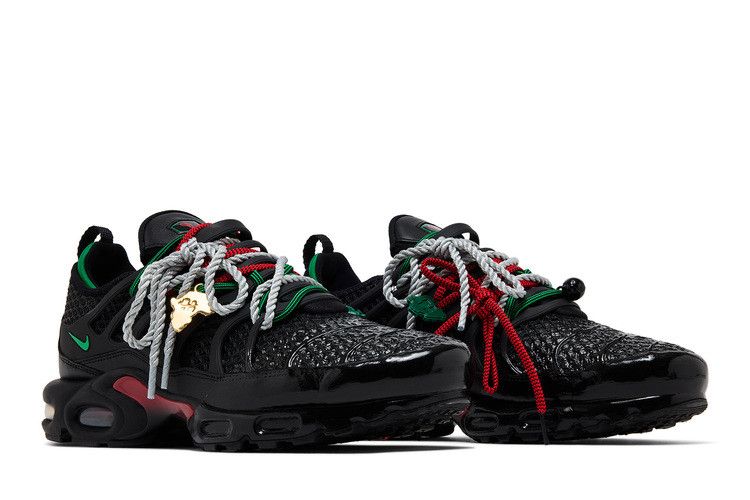 Homecoming x Nike Air Max Plus Black University Red Court Green - Nike Sneaker, Detailansicht 10
