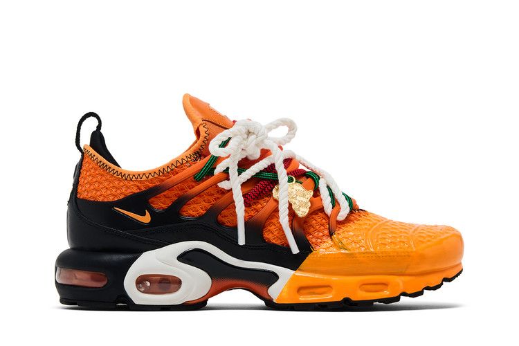 Homecoming x Nike Air Max Plus Safety Orange Black Bright Mandarin - Nike Sneaker, Detailansicht 3