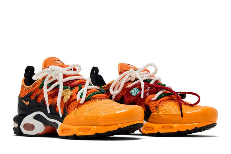 Homecoming x Nike Air Max Plus Safety Orange Black Bright Mandarin - Nike Sneaker, Detailansicht 10