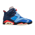 Awake NY x Air Jordan 6 Retro Blueberry - Air Jordan Sneaker, Detailansicht 2