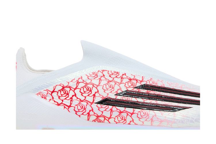 Lamine Yamal x adidas F50 Elite Laceless FG Cloud White Black Lucid Red - Adidas Sneaker, Detailansicht 4