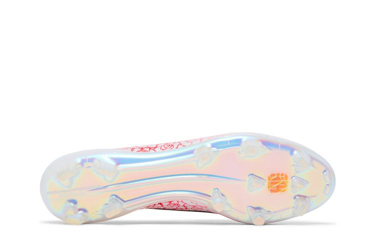 Lamine Yamal x adidas F50 Elite Laceless FG Cloud White Black Lucid Red - Adidas Sneaker, Detailansicht 6