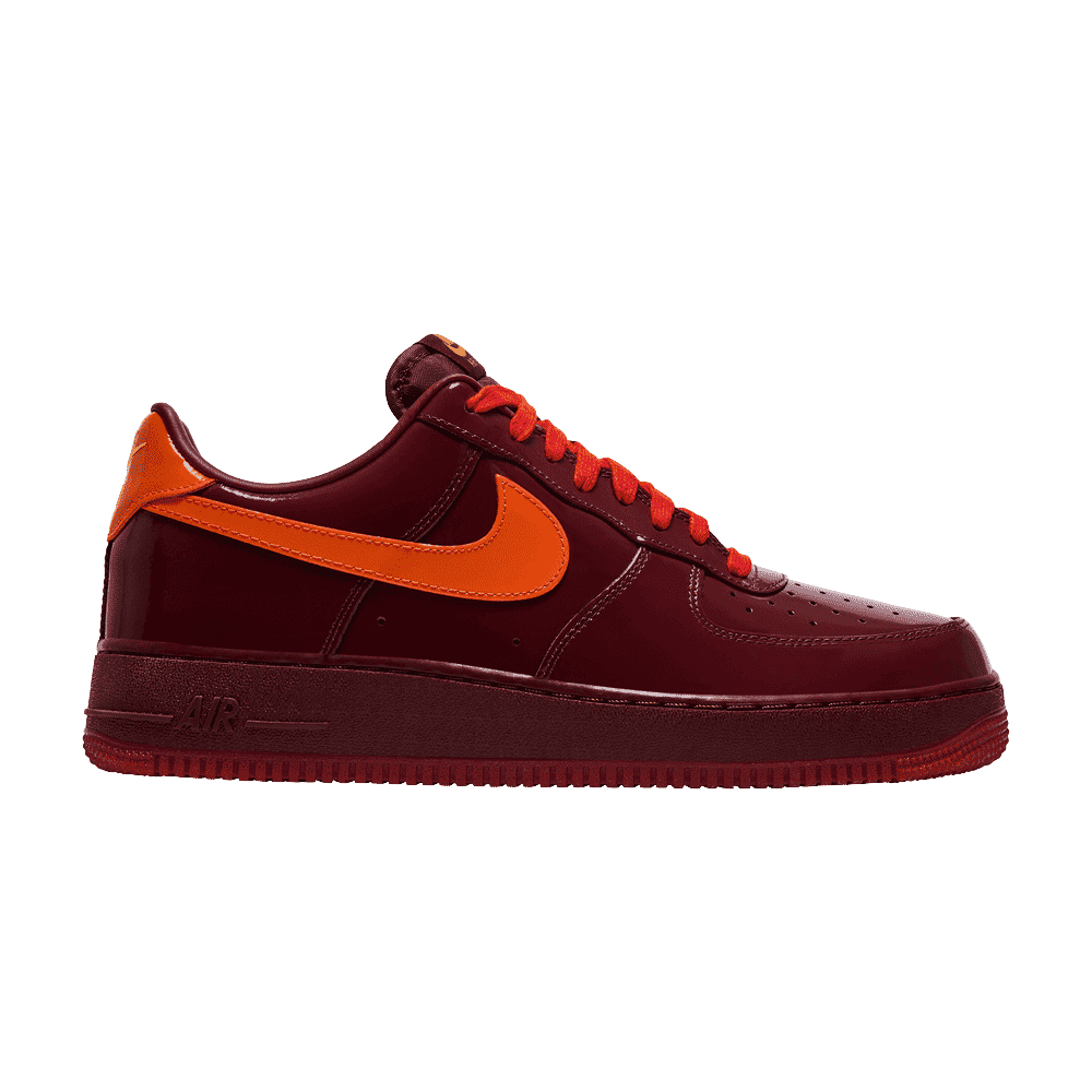 Nike Air Force 1 Low Patent Leather Dark Team Red