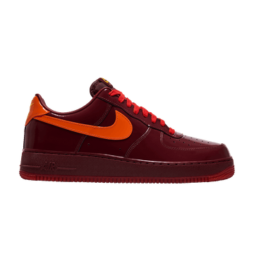Nike Air Force 1 Low Patent Leather Dark Team Red