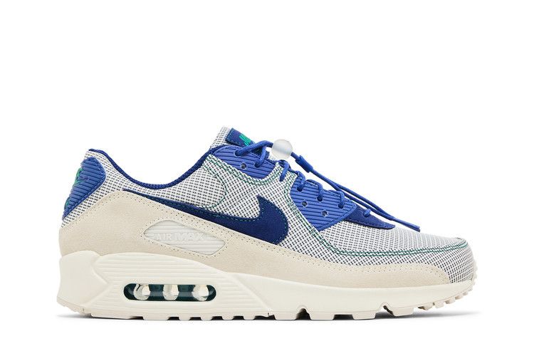 Nike Air Max 90 Coconut Milk Deep Royal - Nike Sneaker, Detailansicht 3