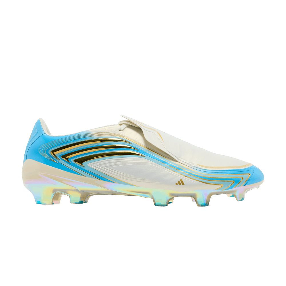 adidas F50 Messi Elite FG Ivory Semi Blue Burst - Adidas Sneaker