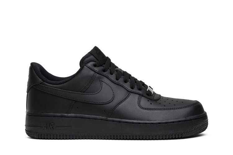 Nike Air Force 1 07 Black - Nike Sneaker, Detailansicht 2