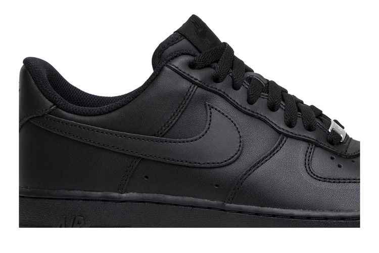 Nike Air Force 1 07 Black - Nike Sneaker, Detailansicht 3