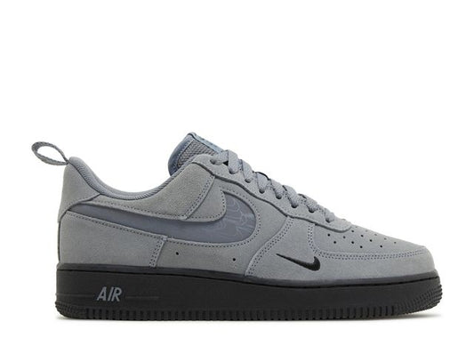 Nike Air Force 1 Low '07 LV8 Swoosh reflectante gris frío