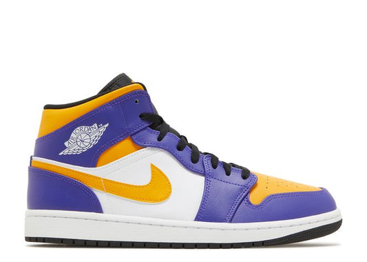 Air Jordan 1 Mid Lakers (2022) - House-of-Sneakers