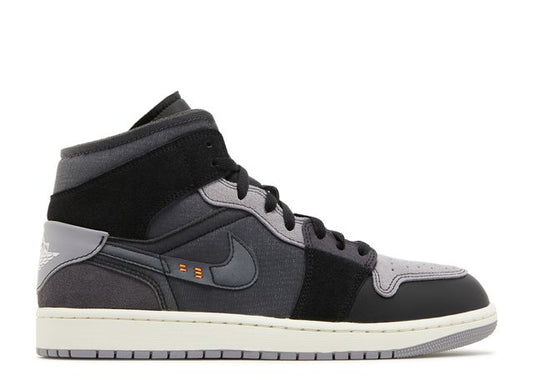 Air Jordan 1 Mid Craft Inside Out Black