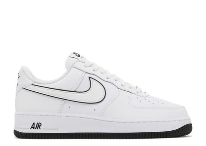 Nike Air Force 1 '07 Low White Black Outline Swoosh