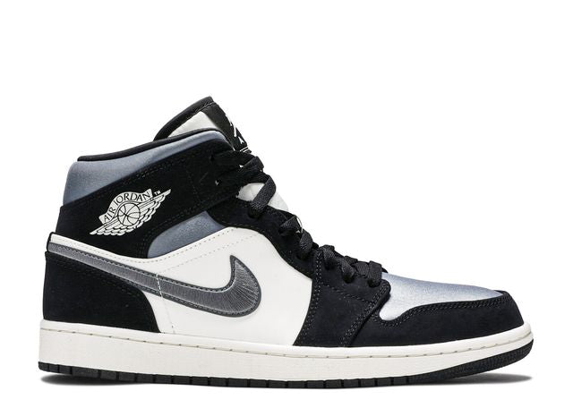 Air Jordan 1 Mid Satin Grey Toe - House-of-Sneakers