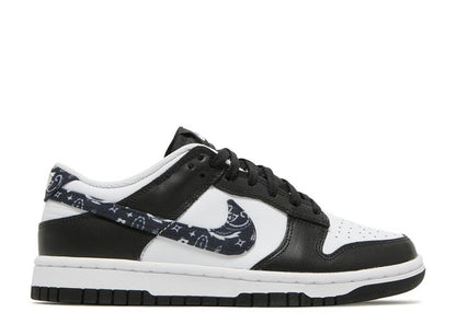 Nike Dunk Low Essential Paisley Pack Schwarz