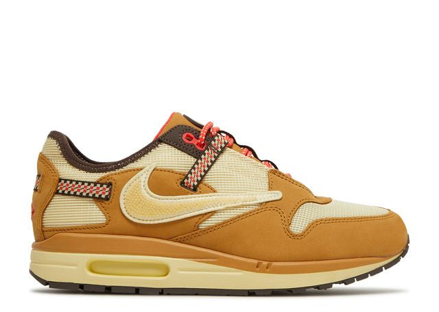 Air Max 1 Travis Scott Cactus Jack Wheat Lemon Drop