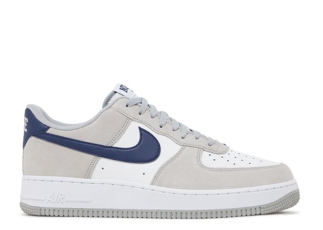 Nike Air Force 1 Low '07 Light Smoke Grey Midnight Navy - House-of-Sneakers