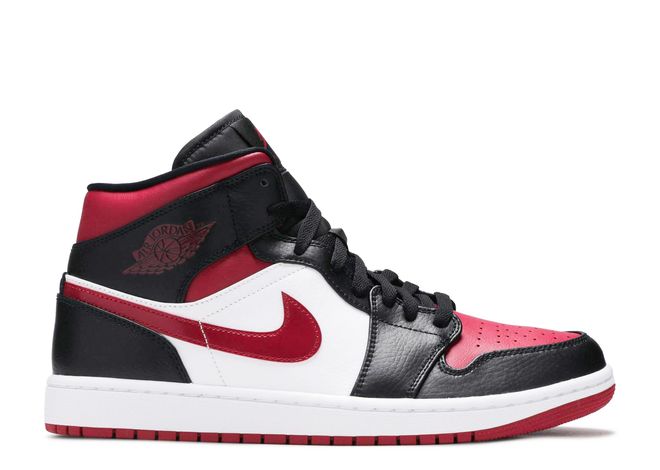 Air Jordan 1 Mid Bred Toe