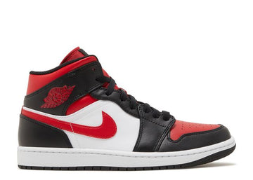 Air Jordan 1 Mid White Black Red - House-of-Sneakers