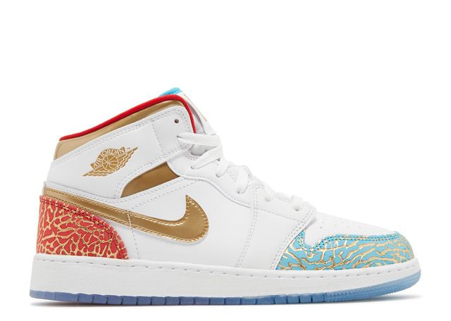 Air Jordan 1 Mid GS NC to Chi - House-of-Sneakers