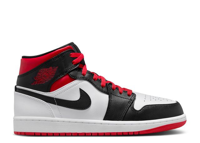 Air Jordan 1 Mid Gym Red Black Toe - House-of-Sneakers