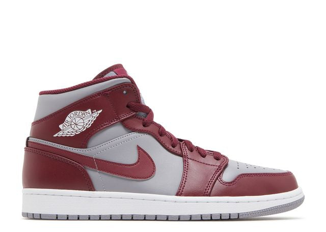 Air Jordan 1 Mid Cherrywood Red - House-of-Sneakers