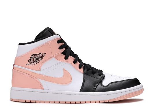 Air Jordan 1 Mid Arctic Orange Black Toe