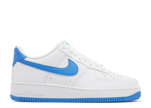 Nike Air Force 1 Low '07 Blanco Foto Azul