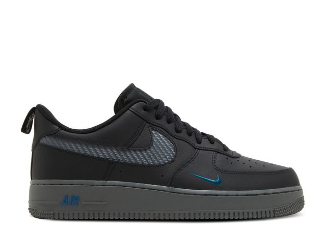 Nike Air Force 1 Low Black Royal Carbon Fiber