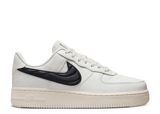 Nike Air Force 1 07 Swoosh acolchado negro fantasma