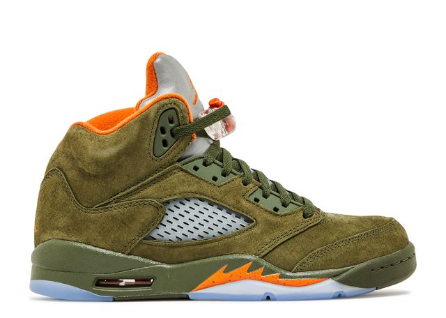 Air Jordan 5 Retro Olive (GS) - House-of-Sneakers