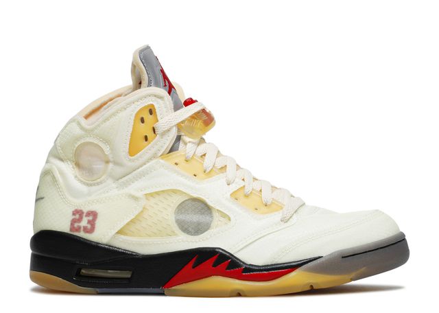 Air Jordan 5 Retro Off-White Sail - House-of-Sneakers