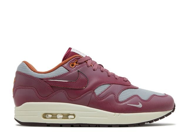 Air Max 1 Patta Waves Rush Maroon (with Bracelet) - House-of-Sneakers