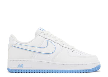 Nike Air Force 1 '07 Low White University Blue Sole - House-of-Sneakers