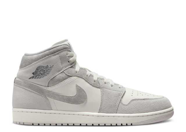 Air Jordan 1 Mid SE Neutral Grey Sail - House-of-Sneakers