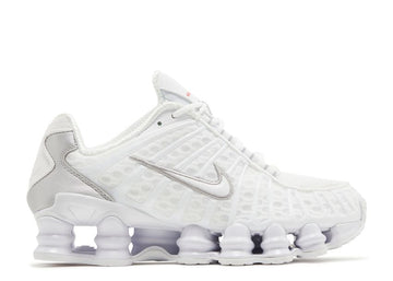 Nike Shox TL White Metallic Silver Max Orange - House-of-Sneakers