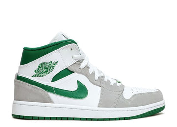 Air Jordan 1 Mid SE Grey Green - House-of-Sneakers