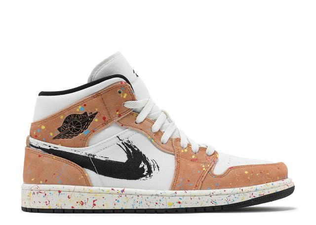 Air Jordan 1 Mid SE Brushstroke - House-of-Sneakers
