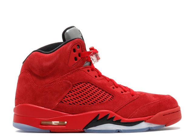 Air Jordan 5 Retro Red Suede - House-of-Sneakers