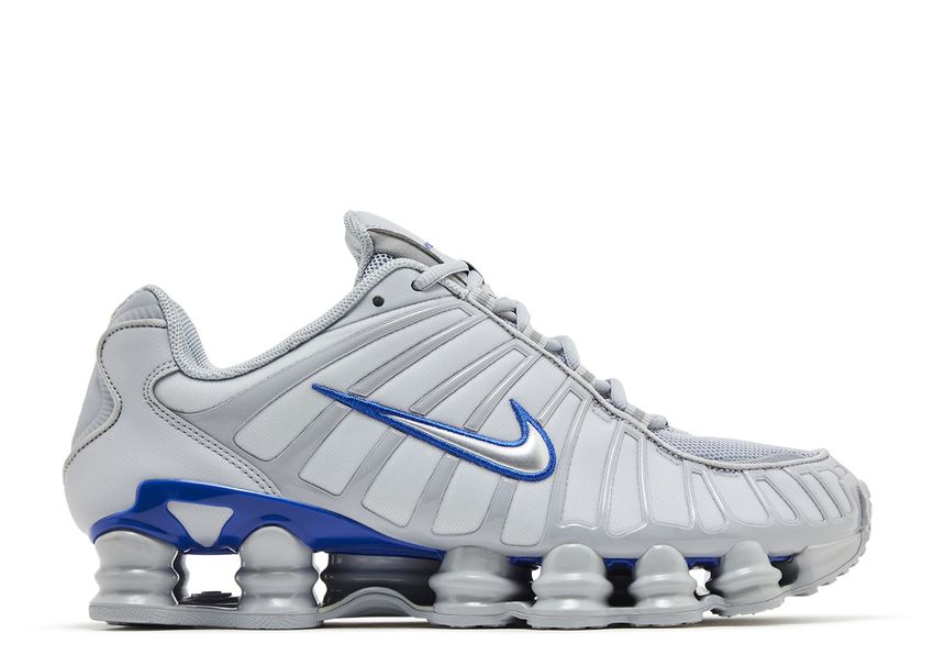 Nike Shox TL Wolf Gray Metallic Silver Blue