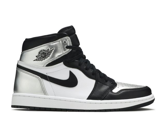 Air Jordan 1 Retro High Silver Toe - House-of-Sneakers