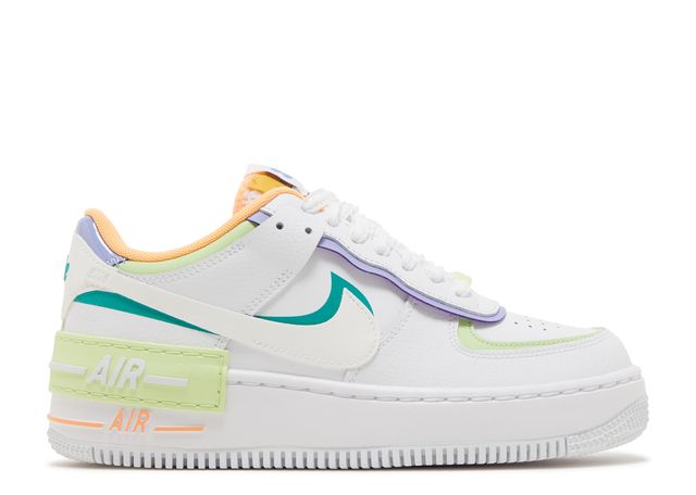 Nike Air Force 1 Low Shadow White Peach Cream Lime - House-of-Sneakers