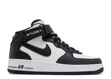 Nike Air Force 1 Mid Stussy Light Bone Black - House-of-Sneakers