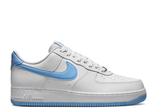 Nike Air Force 1 '07 Weiß Aquarius Blau - House-of-Sneakers