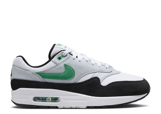 Air Max 1 White Black Stadium Green